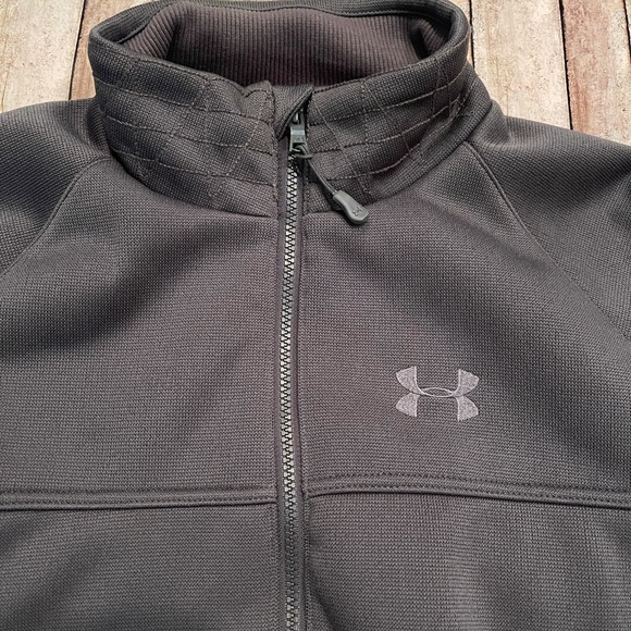 Men’s UNDER ARMOUR Storm Jacket/Coat Charcoal Grey Sz Large - Picture 3 of 4